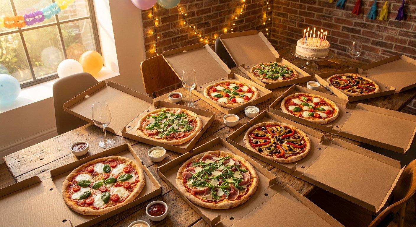 Commander une pizza pour un anniversaire réussi : le guide complet pour régaler vos invités